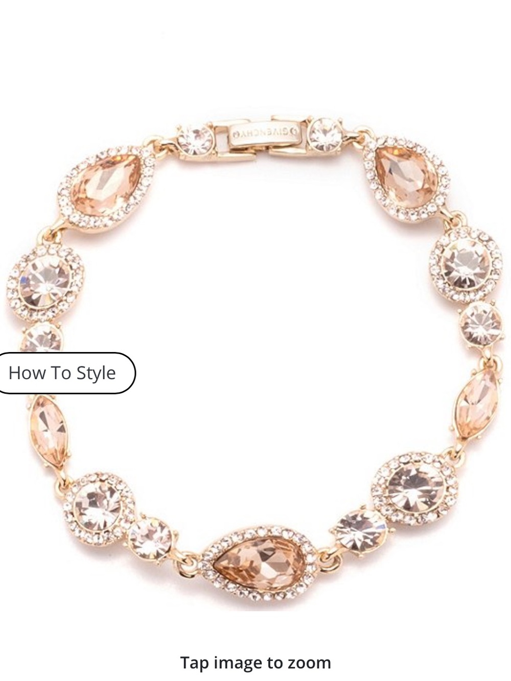 Givenchy Gold tone Bracelet $68